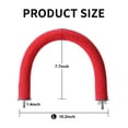 thumbnail image 4 of Holzlrgus Parrot Perch Stand, U Shape Quartz Sands Bird Stick Paw Grinding Rough-surfaced Large Bird Perches for Parakeets,Macaw,Parrots Cages Toy (Red Large), 4 of 7