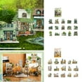 thumbnail image 2 of Zeiwohndc Miniature Scenery PET Sticker For Scrapbooking Journal Notebook Memory Book, 2 of 15