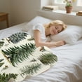 thumbnail image 4 of Christmas Polyester Blanket Sofa Cover Multicolor 39x30in | Soft Warm Cozy Throw with Gift Box Snowflake Pattern | Machine Washable Decorative Holiday Décor, 4 of 6