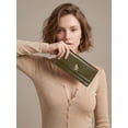 thumbnail image 5 of Punplita Women Wallet Leopard Snap Button Wallets for Women Multi-Card & Zipper, 5 of 6