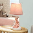 thumbnail image 2 of Lambs & Ivy Enchanted Safari Pink Leopard Lamp with Shade & Bulb, 2 of 5