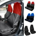 thumbnail image 2 of Soumake 2 Pcs Housse de Siège Universelle Imperméable pour Voiture, Auto, Van, Protection Robuste, 2 of 5