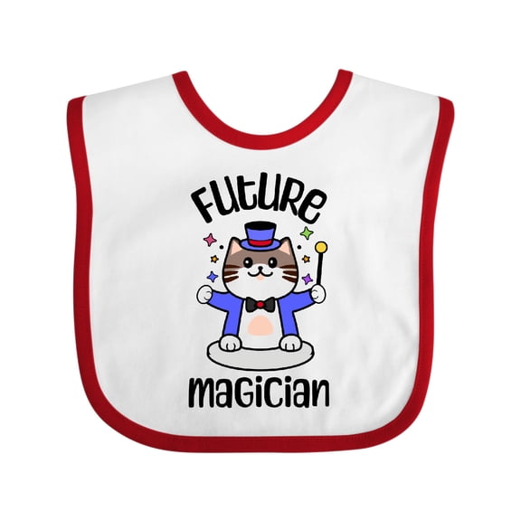 Inktastic Future Magician Boys or Girls Baby Bib