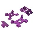 thumbnail image 2 of Actualización de piezas RC 1:14 1:12 DIY, accesorios de soporte de fijación de ala trasera, juego de piezas modelo para Wltoys 14400 Púrpura Baoblaze Piezas de coches RC, 2 of 7