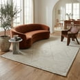 thumbnail image 3 of Rug Branch Casa Abstract Indoor Area Rug, Beige Cream, Boho - Living Room, Bedroom, Dining Room, and Kitchen, 3 of 7