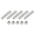 thumbnail image 1 of 3/8 Pouces-16 Tige Entièrement Filetée, 5 Pcs Acier Inoxydable 304 Vis Filetée 2 Pouces de Long, 1 of 7