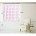 thumbnail image 5 of Ambesonne Leafy Design Peel & Stick Wallpaper for Home, Dreamy Tropical Leaves, 13"x72", Pale Lilac Fuchsia White, 5 of 5