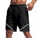 thumbnail image 3 of Pantalones Elásticos de la Cintura de los Hombres de Color Sólido Moda Casual con Bolsillos Encaje de la Cintura Pantalones Cortos, Pantalones Cómodos para Diarios, 3 of 8