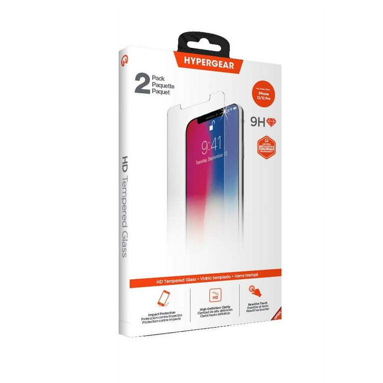 3x Verre Trempé Pour Iphone 12 Mini En Transparent Film Protection