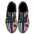 thumbnail image 2 of Military Police Shoes Sneakers for Women Men Black Size 7.5, 2 of 7