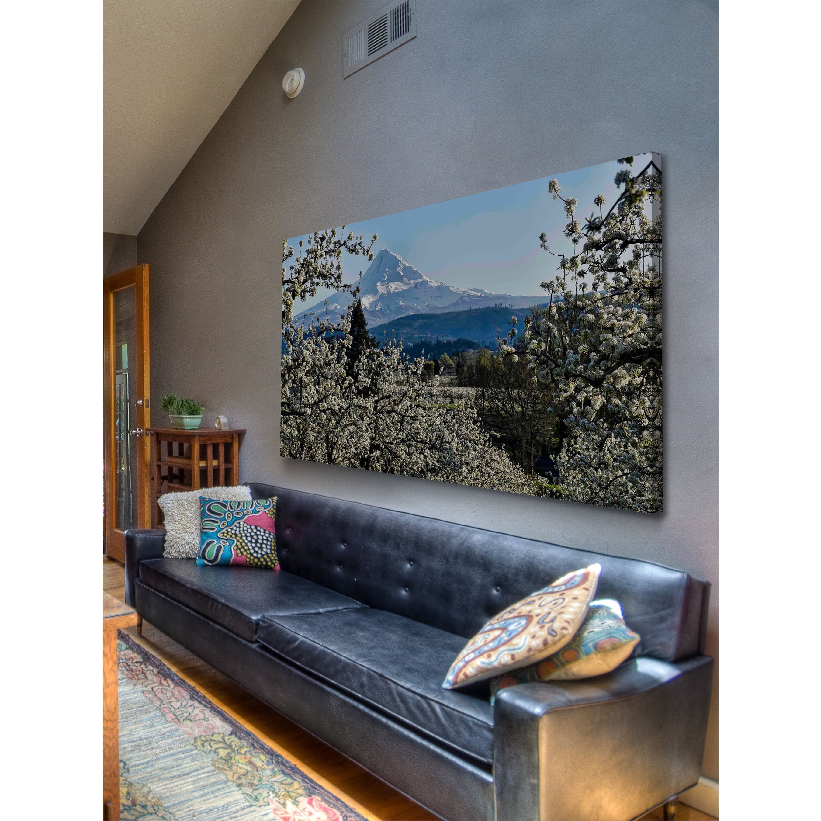 "Pear Blossom Majesty" Painting Print on Canvas