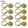 thumbnail image 1 of 24pcs /12sets Regular Mouth Canning Lids Bands Split-Type Leak Proof for Mason Jar Canning Lids with Rings, 1 of 7