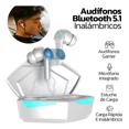 thumbnail image 2 of Audifonos Blutothoth Gamer 5.1 Audífonos A Prueba De Agua Color Blanco, 2 of 6