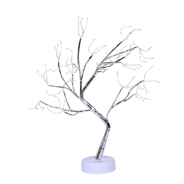 Luz De Noche Mini Árbol De Navidad Alambre De Cobre Lámpara De Guirnalda Para El Hogar Niños Dormitorio Decoración Luces De Hadas Luminaria Iluminación De Vacaciones1080P 108Led Yuarrent HA014563-00