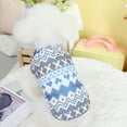 thumbnail image 3 of Pet Harness Clothes,Stylish Geometric Patterns Pet Clothing Breathable Vest, Fashionable Design, Ideal For Spring Summer, 3 of 8