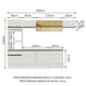 thumbnail image 3 of Cocina Integral 300cm Blanco Diamante Madesa 02, 3 of 6