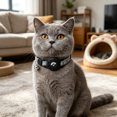 thumbnail image 5 of Outdor 3 Pack Cat Collar With & Buckle Reflective Print Nylon Collar With Protective Holder Adjustable Lost Collar For Small Cats &, 5 of 5