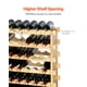 thumbnail image 3 of Botellero VEVOR, apilable, modular, 6 niveles, 48 botellas, madera de bambú, 3 of 9