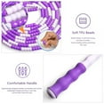 thumbnail image 2 of Jump Rope Beaded Jump Rope,Skipping Rope Adjustable for Adult Kids,Tangle-Free Speed Rope for Double Dutch Boxing Workout Exercise Fitness Weight Loss, 2 of 7