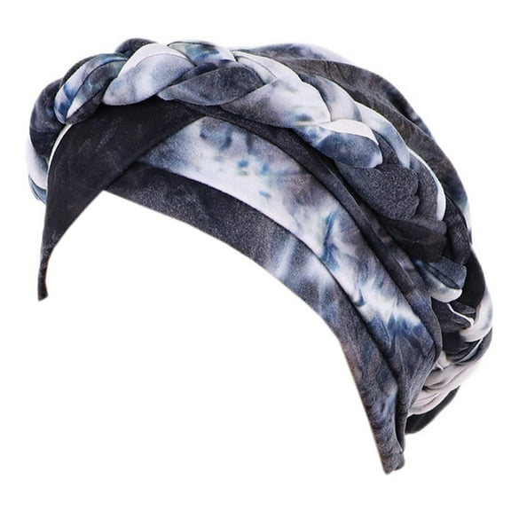 Head Scarf for Women Turban Wrap Pre-Tied Ethnic Headwear Braid Design Casual Summer Headwear