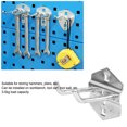 thumbnail image 1 of Steel Pegboard Hook Rack, Suitable for Hammers, Pliers, etc., 3, 5kg Load, for Garage and Workshop with Galvanized Surface, 1 of 7
