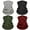 Army Green, Black, Wine Red, Light Gray(4 Pcs), variant on 4 Pieces Winter Neck Warmers Fleece Gaiter Windproof Face Covering