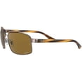 thumbnail image 2 of Ray-Ban Men's Rb3604ch Chromance Mirrored Square Sunglasses, 2 of 6