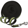 thumbnail image 2 of GFDYREE Dog/Puppy Obedience Long Recall Training Agility Lead Leash - Perfect for Pet Behavior Training, Multiple Sizes (50 ft, Reflective Black), 2 of 6