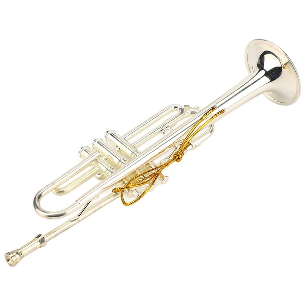 Mini trompette miniature modèle trompette haute simulation mini comédie  musicale