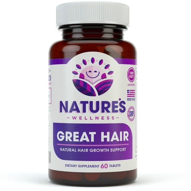 Great Hair Supplement - Natural Hair Growth Vitamins for ...