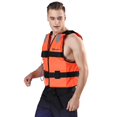 thumbnail image 4 of Pesca Adulto Natación Flotabilidad Chaleco Ajustable Cómodo Chaleco Salvavidas Para Canotaje Pesca Surf Yuarrent OD012723-00, 4 of 6