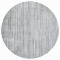 SAFAVIEH Herat Thom Oriental Area Rug, Ivory/Dark Grey, 6'7" x 6'7" Round