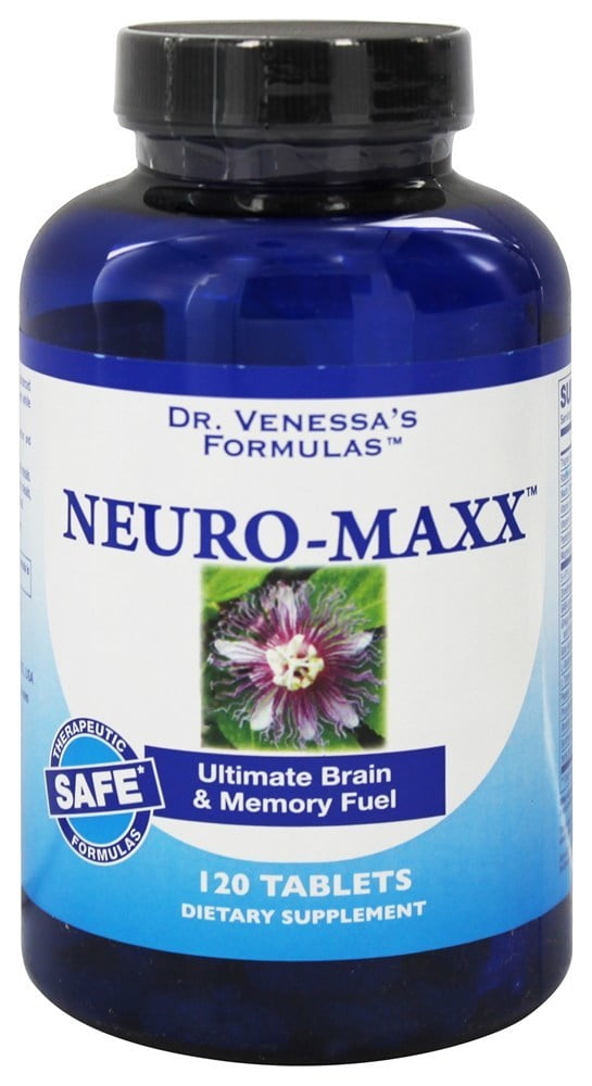 Dr Venessa S Formulas Neuro Maxx 1 Tablets Walmart Com Walmart Com