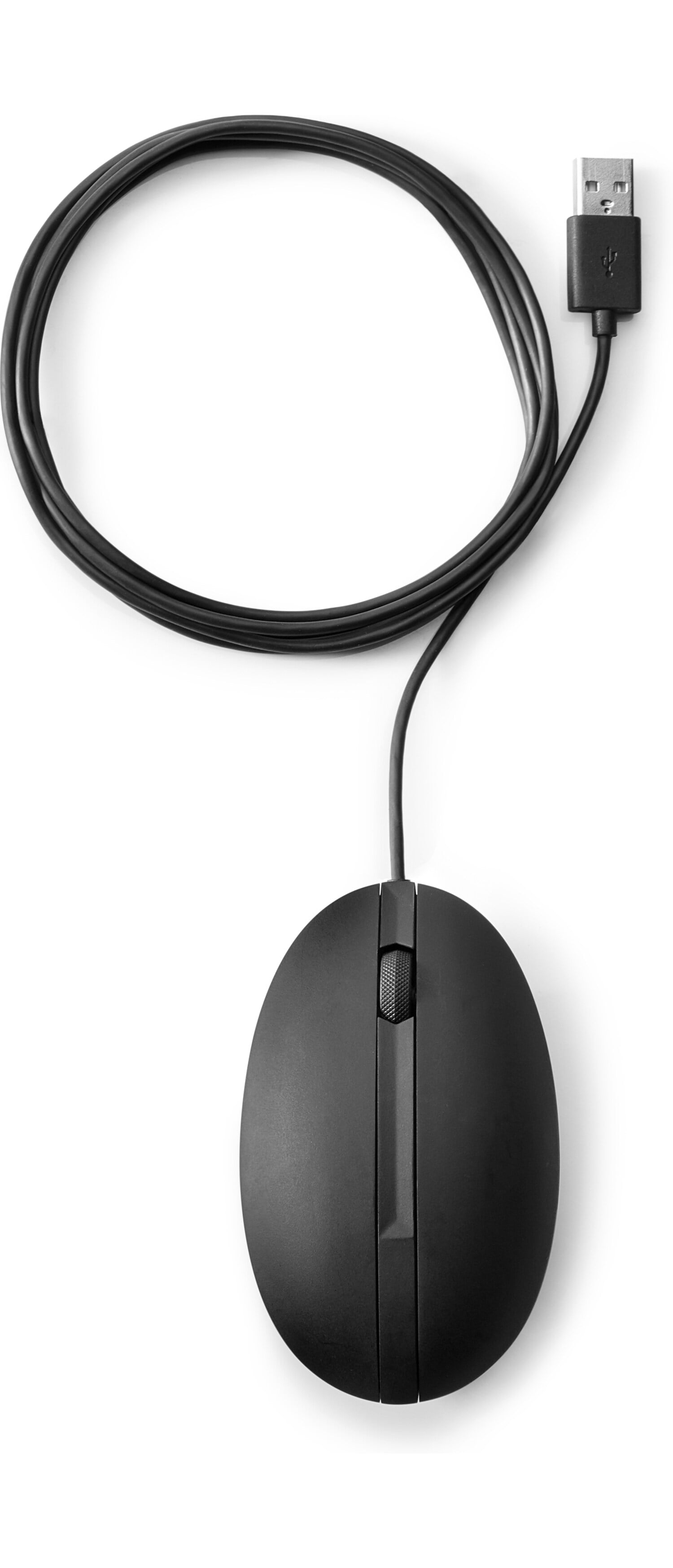 HP 320M Halley USB Optical Mouse Scroll Black DIB L96910-001