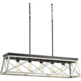 thumbnail image 1 of Five Light Linear Chandelier, 1 of 10