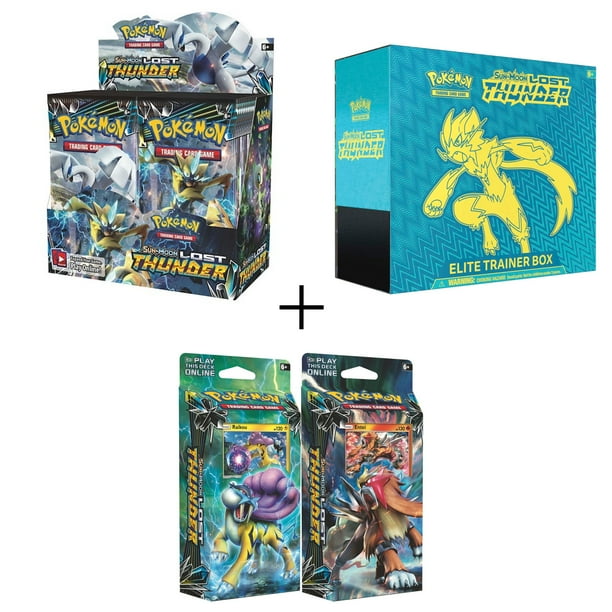 Pokemon Sun And Moon Lost Thunder - Pokemon TCG: Sun & Moon Lost Thunder Booster Box, Elite ... / Maybe you would like to learn more about one of these?