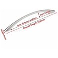 thumbnail image 2 of Set Of 10 Furniture Handles Stainless Steel Kitchen Furniture Handle - Stainless Steel Brushed Nickel Kitchen Door Handle Center Distance 128mm Silver, 2 of 4