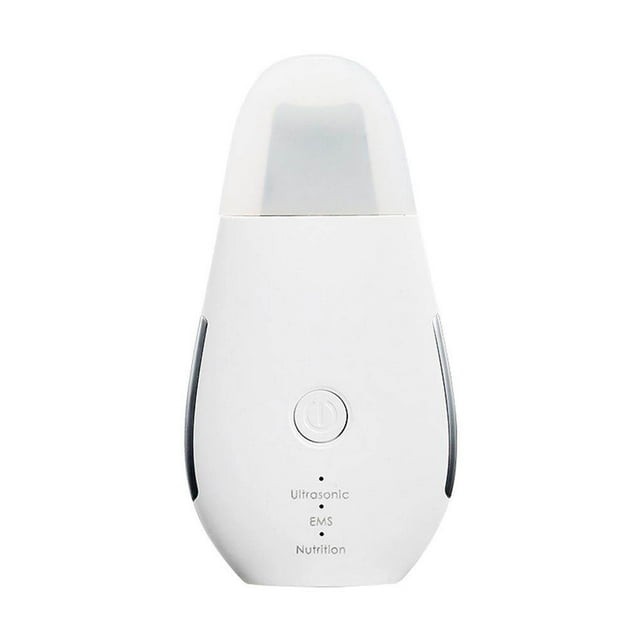 relayinert Electric Skin Care Ultrasonic Ion USB Rechargeable Handheld Multifunctional Facial Scrubber Skin Spatula Beauty Machine for Home Travel Salon