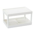 thumbnail image 1 of 2 Tier Desktop Organizer Holder Cosmetic Storage Countertop Racks Desktop Cosmetic Shelf for Kitchen Bathroom, 1 of 8
