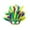 Green, variant on Xfvqtps Carnival Masquerade Mask for Women Party Masks with Faux Feathers Sparkly Carnival Theme Party Accessories Green