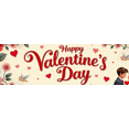 thumbnail image 4 of Valentine's Day Party Decoration Banner Heart Design Backdrop Event Photo Props Love Celebration Romance Gift Box Background, 4 of 4