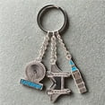 thumbnail image 4 of Elgate Big Ben London Eye Tower Bridge Metal Keyring, 4 of 6