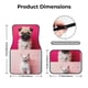 thumbnail image 5 of Balery Colorful Dog Cat Collage Juego de 4 Alfombrillas para Auto, Revestimientos de Caucho Resistente, Diseño Antideslizante, 5 of 7