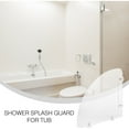 Shower Splash Guard Shower Corner Splash Guard Large Splash Guards Tub Splash Guard Splash