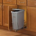 thumbnail image 3 of Knape & Vogt PLSW9-1-20-R-P In-Cabinet Pull Out Trash Can, 17.75 8.11 20-Inch,Platinum, Inch Inch Inch, 3 of 3