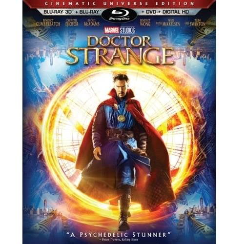 Slepen liefde Hymne Marvel's Doctor Strange (Blu-ray 3D + Blu-ray + DVD + Digital HD)  (Widescreen) - Walmart.com