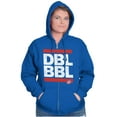 thumbnail image 3 of Vintage Run Dubble Bubble Retro Logo Zip Up Hoodie Men's Women's Brisco Brands M, 3 of 6