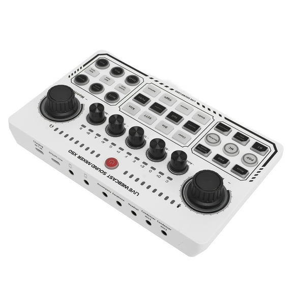 Mini Sound Mixer BoardLive Sound Card Intelligent Sound Card Live Sound Card Best in its Class