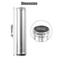 thumbnail image 4 of Unique Bargains 2pcs 1.35' OD 6' Length Universal Car Aluminum Alloy Intercooler Pipe Straight Air Intake Tube, 4 of 6