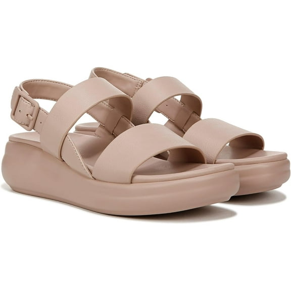 Naturalizer Women's Coast Platform Slingback Sandal Blush Pink 11M